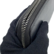 将图像加载到图库查看器中，Dior Dior HOMME Zip Around Chozai Cloth Black2UFBC011XLA Leather
