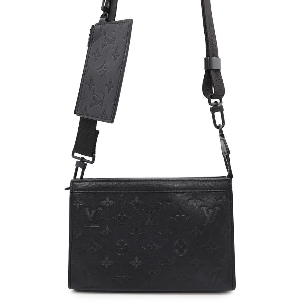 LOUIS VUITTON Gaston Wearable Wallet NoirM81115 Monogram Shadow