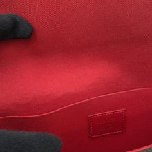 Load image into Gallery viewer, LOUIS VUITTON Felicie Pochette RedN63032 Damier Ebene Canvas
