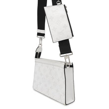 Load image into Gallery viewer, LOUIS VUITTON Gaston Wearable Wallet Taigarama Optical WhiteM30935 Monogram Taiga Leather
