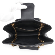 Load image into Gallery viewer, LOUIS VUITTON New Wave Chain Tote NoirM51496 Calf Leather
