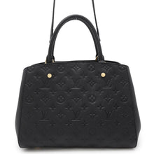 Load image into Gallery viewer, LOUIS VUITTON Montaigne NoirM41048 Monogram Empreinte Leather Size MM
