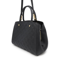 Load image into Gallery viewer, LOUIS VUITTON Montaigne NoirM41048 Monogram Empreinte Leather Size MM
