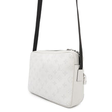 Load image into Gallery viewer, LOUIS VUITTON Outdoor Messenger Taigarama BlancM30873 Monogram Taiga Leather
