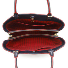 将图像加载到图库查看器中，LOUIS VUITTON Montaigne Marine RougeM42746 Monogram Empreinte Leather Size MM
