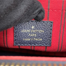 将图像加载到图库查看器中，LOUIS VUITTON Montaigne Marine RougeM42746 Monogram Empreinte Leather Size MM
