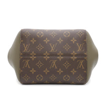 Load image into Gallery viewer, LOUIS VUITTON Fold tote Claim/Khaki/NoirM45388 Monogram Leather Size PM
