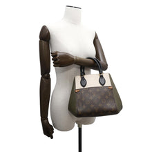 Load image into Gallery viewer, LOUIS VUITTON Fold tote Claim/Khaki/NoirM45388 Monogram Leather Size PM
