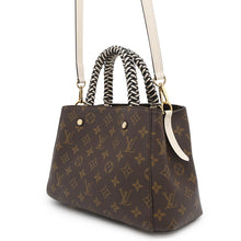 Load image into Gallery viewer, LOUIS VUITTON Montaigne Noir/CreamM45311 Monogram Size BB
