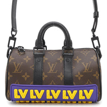 Load image into Gallery viewer, LOUIS VUITTON Keepall NoirM45788 Monogram LV rubber Size XS
