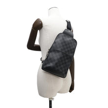 Load image into Gallery viewer, LOUIS VUITTON Avenue Sling Bag NoirN41719 Damier Graphite
