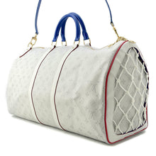 Load image into Gallery viewer, LOUIS VUITTON Keepall Bandouliere WhiteM45586 Monogram LVxNBA Size 55
