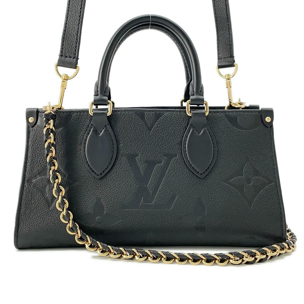 LOUIS VUITTON Onthego EW NoirM23640 Monogram Empreinte Leather