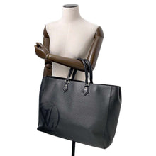 将图像加载到图库查看器中，LOUIS VUITTON Grand Sac NoirM55185 Epi Leather
