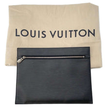 将图像加载到图库查看器中，LOUIS VUITTON Grand Sac NoirM55185 Epi Leather
