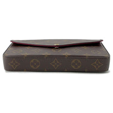 将图像加载到图库查看器中，LOUIS VUITTON Felicie Pochette  FuchsiaM81896 Monogram
