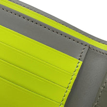 Load image into Gallery viewer, FENDI Shadow Bifold Wallet Green/Gray7M0169 Leather
