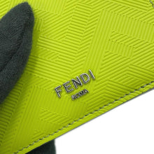 Load image into Gallery viewer, FENDI Shadow Bifold Wallet Green/Gray7M0169 Leather
