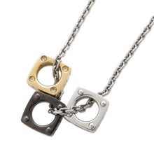 将图像加载到图库查看器中，LOUIS VUITTON Pendant・Monogram Bold Silver/Gold/NoirM00675 Metal
