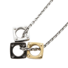 将图像加载到图库查看器中，LOUIS VUITTON Pendant・Monogram Bold Silver/Gold/NoirM00675 Metal
