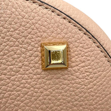 将图像加载到图库查看器中，Ferragamo Gancini The Studio Bucket Amaretti Beige212892 Leather
