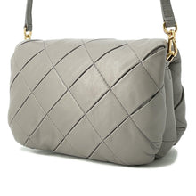 Load image into Gallery viewer, LOEWE Goya Puffer Shoulder Bag Pearl GreyA896W56X05 Lambskin
