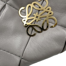 Load image into Gallery viewer, LOEWE Goya Puffer Shoulder Bag Pearl GreyA896W56X05 Lambskin
