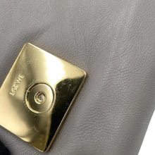 Load image into Gallery viewer, LOEWE Goya Puffer Shoulder Bag Pearl GreyA896W56X05 Lambskin
