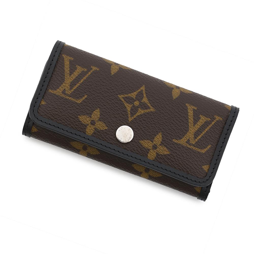 LOUIS VUITTON Multicles6 NoirM60165 Monogram Macassar Canvas