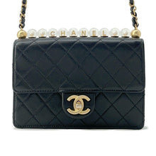 Load image into Gallery viewer, CHANEL ChainShoulder Bag BlackAS0585 Lambskin
