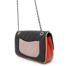 Load image into Gallery viewer, CHANEL CC Logo ChainShoulder Bag Black/MulticolorA93691 Lambskin
