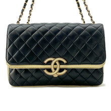 将图像加载到图库查看器中，CHANEL Matelasse ChainShoulder Bag Black/GoldA57276 Lambskin
