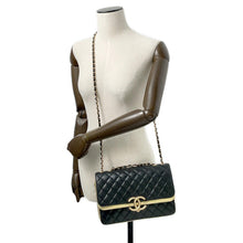 将图像加载到图库查看器中，CHANEL Matelasse ChainShoulder Bag Black/GoldA57276 Lambskin
