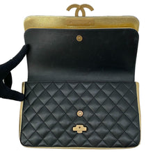 将图像加载到图库查看器中，CHANEL Matelasse ChainShoulder Bag Black/GoldA57276 Lambskin
