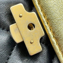 将图像加载到图库查看器中，CHANEL Matelasse ChainShoulder Bag Black/GoldA57276 Lambskin
