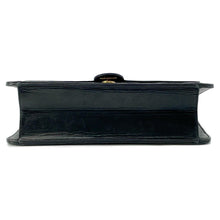 Load image into Gallery viewer, CHANEL Matelasse Push Lock ChainShoulder Bag Black Lambskin
