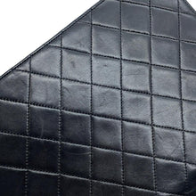 Load image into Gallery viewer, CHANEL Matelasse Push Lock ChainShoulder Bag Black Lambskin
