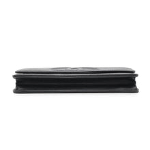 Load image into Gallery viewer, CHANEL CC Logo Chain Wallet BlackA48654 Caviar Leather
