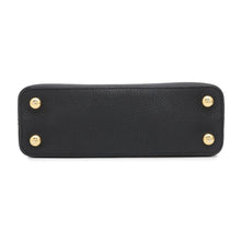 将图像加载到图库查看器中，LOUIS VUITTON Capucines NoirM94755 Taurillon Leather Size BB

