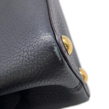 将图像加载到图库查看器中，LOUIS VUITTON Capucines NoirM94755 Taurillon Leather Size BB
