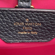 将图像加载到图库查看器中，LOUIS VUITTON Capucines NoirM94755 Taurillon Leather Size BB
