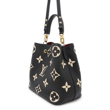 Load image into Gallery viewer, LOUIS VUITTON Neonoe Noir/BeigeM45497 Bicolor Monogram Empreinte Leather Size MM
