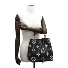 Load image into Gallery viewer, LOUIS VUITTON Neonoe Noir/BeigeM45497 Bicolor Monogram Empreinte Leather Size MM
