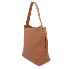 Load image into Gallery viewer, LOUIS VUITTON Lowkey Hobo CognacM24974 Grained Calf Leather Size MM
