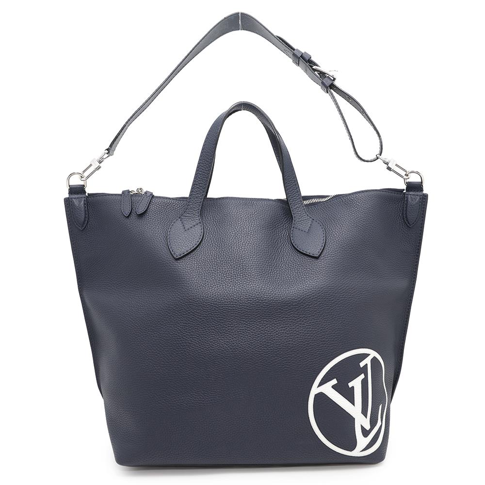 LOUIS VUITTON Eastside Zipped Tote Andigo blueM53436 Taurillon Leather