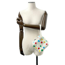 Load image into Gallery viewer, LOUIS VUITTON Square Bag LVxYK White/Multicolor Monogram Empreinte Leather
