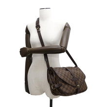 Load image into Gallery viewer, LOUIS VUITTON Saumur SPO RedN48081 Damier Ebene Canvas Size 30
