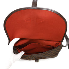 将图像加载到图库查看器中，LOUIS VUITTON Saumur SPO RedN48081 Damier Ebene Canvas Size 30
