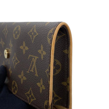 将图像加载到图库查看器中，LOUIS VUITTON Pochette Twin BeigeM51852 Monogram Size GM
