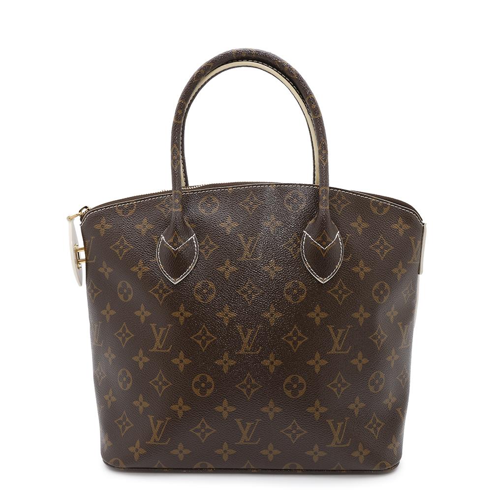 LOUIS VUITTON Lock It BrownM40597 Monogram Shiny